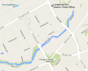 Nanning Bus Station Map